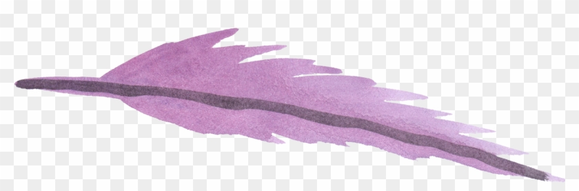 Watercolor Purple Leaf Png Clipart #5748141