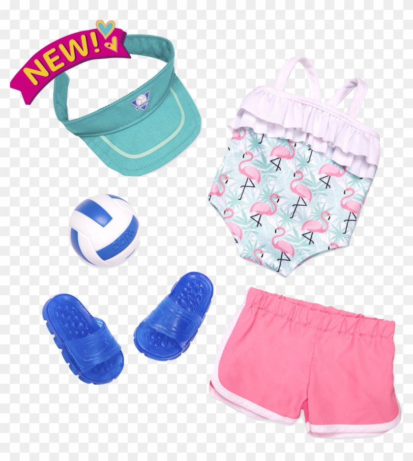 Ace Attire Volleyball Outfit All Components - Briefs Clipart #5748170