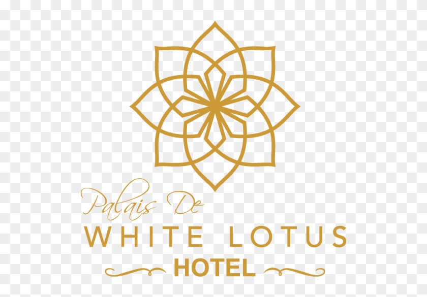 White Lotus Hotel Logo Clipart