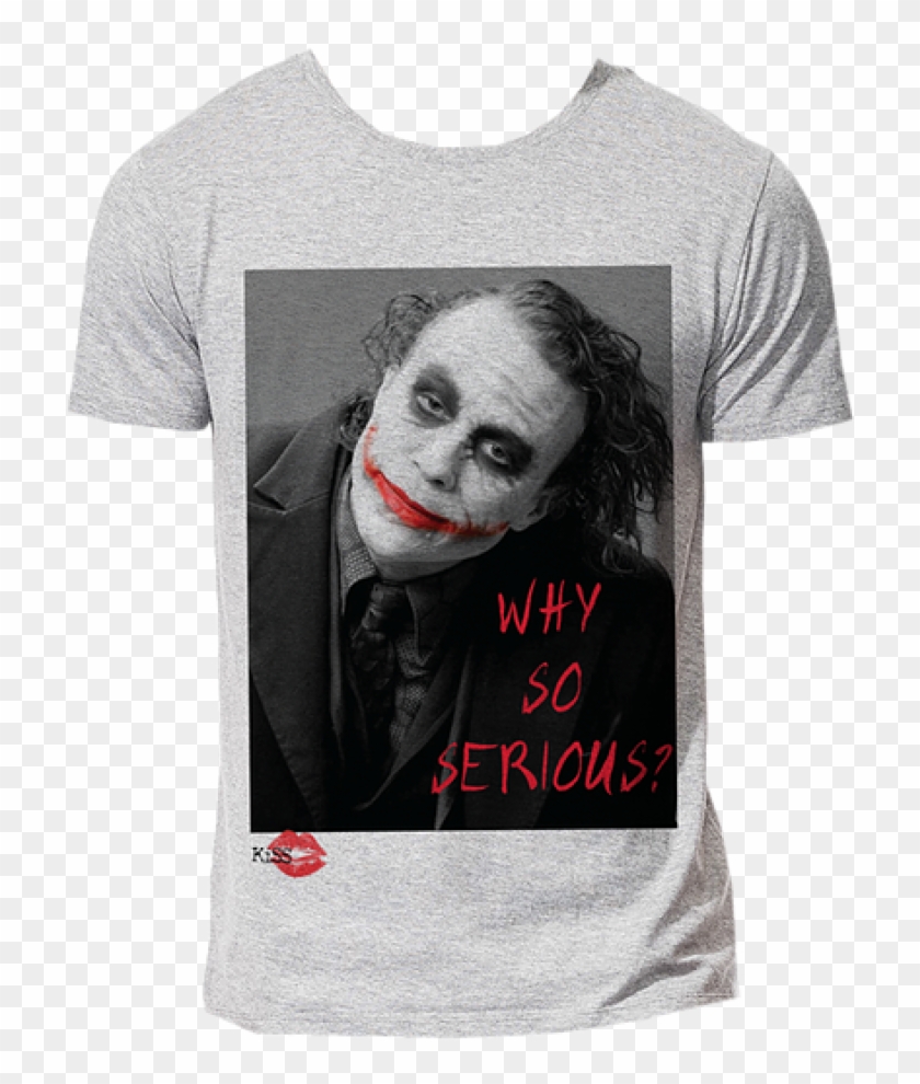 Why So Serious Kiss T-shirt Xxl - Harley Quinn Hurt Quotes Clipart #5748608