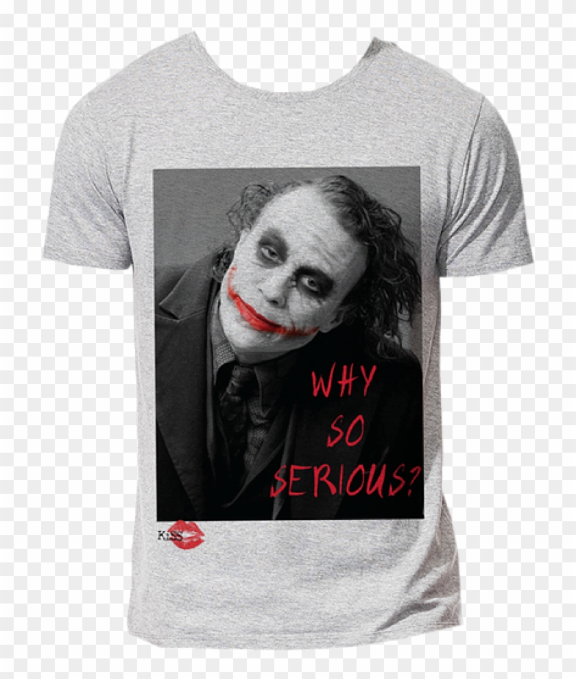 Why So Serious Kiss T-shirt Xxl - Harley Quinn Hurt Quotes Clipart
