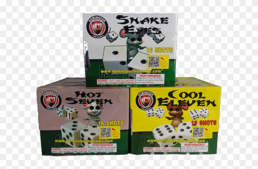 Wholesale Fireworks Three Blind Dice Case 3/1 - D Clipart #5748944
