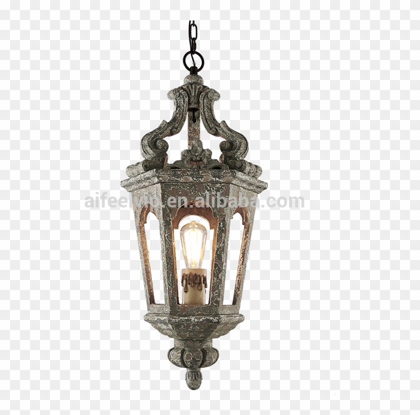 Middle East Arabic Islamic Mosque Wooden Light Fixture - Carved Wood Pendant Lighting Clipart #5749378