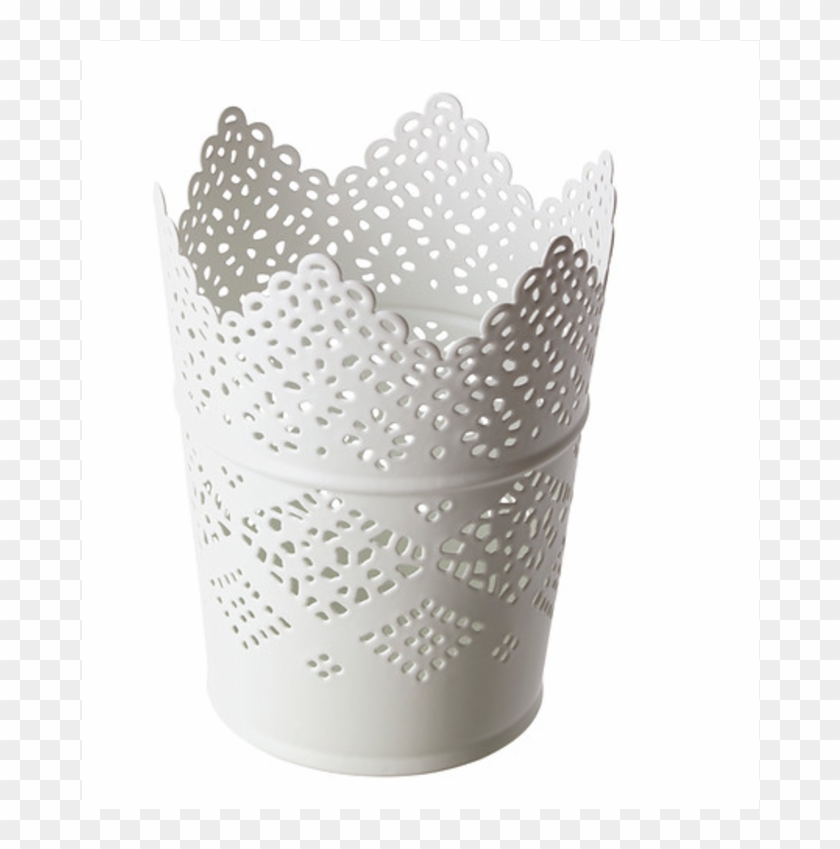 Lace Candle Holder White - Ikea Teelichthalter Clipart #5750360