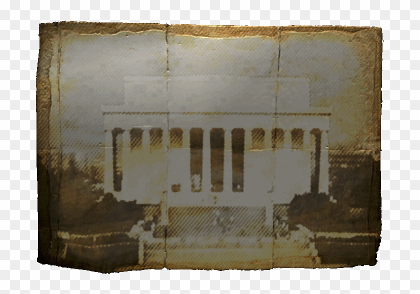 Lincoln Memorial Poster - Fallout 3 Lincoln Memorial Clipart #5750361
