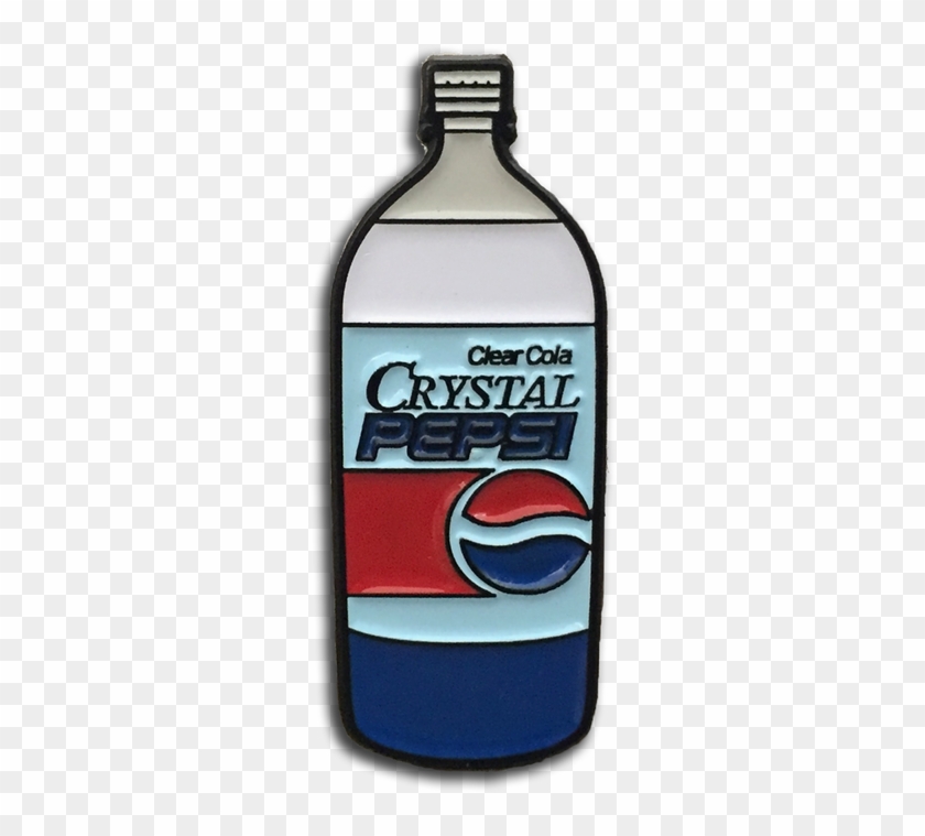 Crystal Pepsi Pin - Water Bottle Clipart #5750493