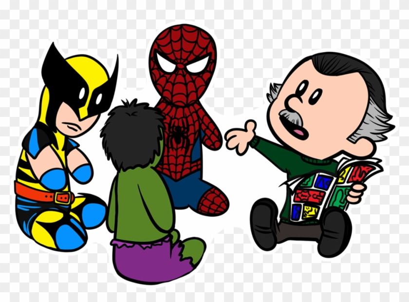Stan Lee - Cartoon Clipart