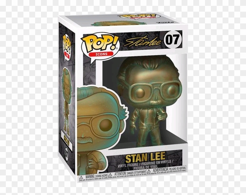 Stan Lee Pop Vinyl Figure - Funko Pop Stan Lee Patina Clipart