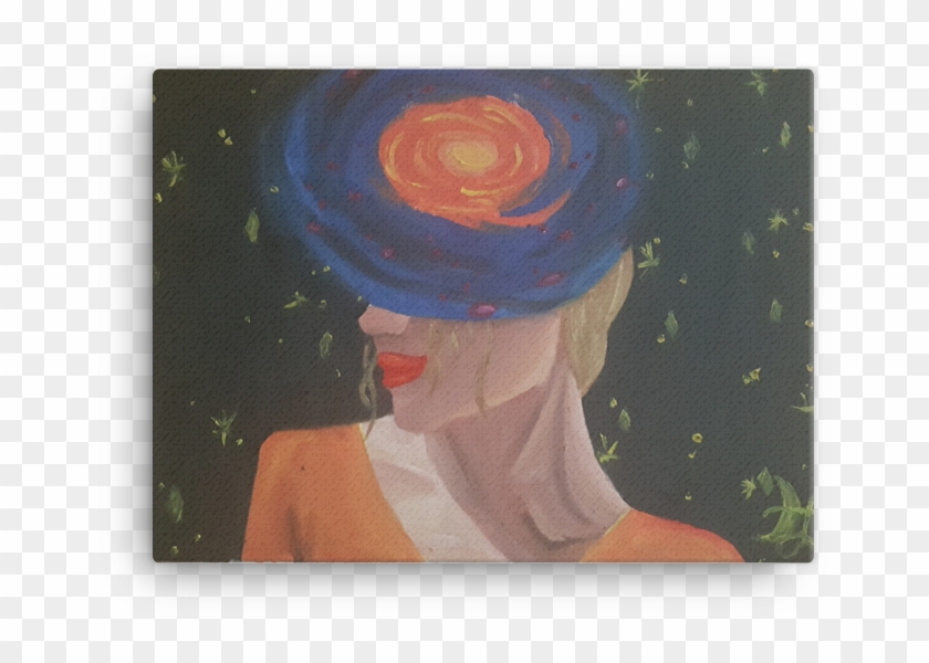 Sunflower Galaxy Canvas - Visual Arts Clipart