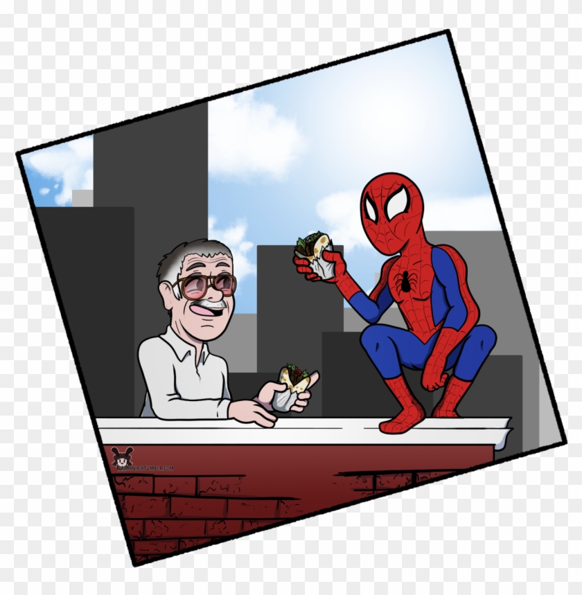 A Tribute Picture For Stan Lee, Thanks For Making Such - Cartoon Clipart