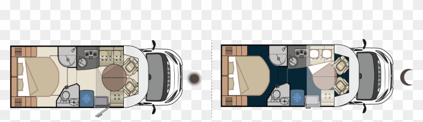 Implantation - Camping Car Fleurette Migrateur 73 Lm Implantation Clipart