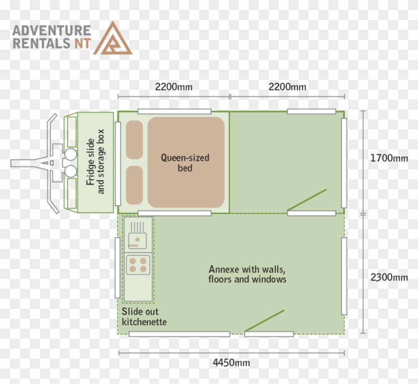 Adventure Rentals Camper Trailer Clipart