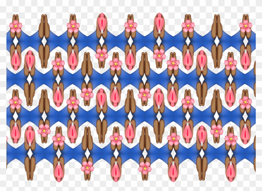 Prayer Emoji Vag Emoji Vajayjay Transparent Pattern Clipart