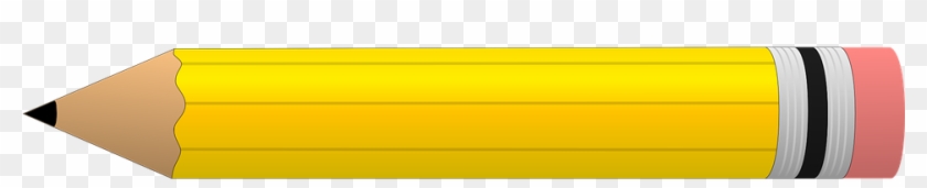 Pencil Yellow Eraser Write School Notes - School Pencil Clipart #5752051