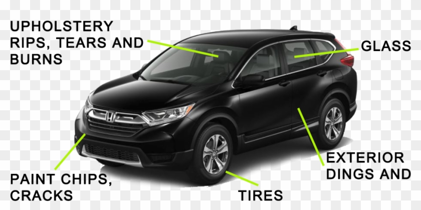With Leased Vehicle Excess Wear & Tear, You May Not - Honda Crv 2019 Black Clipart