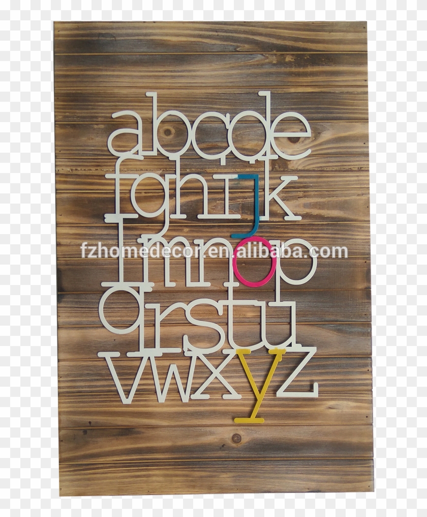 Decorative Novelty Wooden Signs With 3d Letters - Plank Clipart