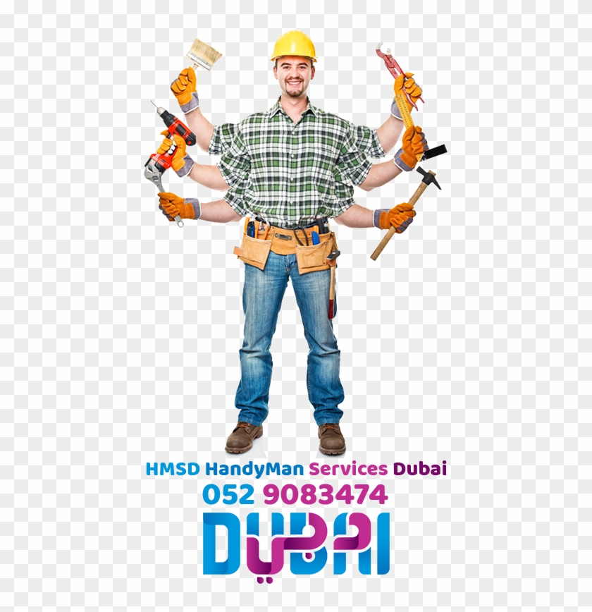 Hmsd Handyman Services Dubai Title - Handyman Clipart #5753046