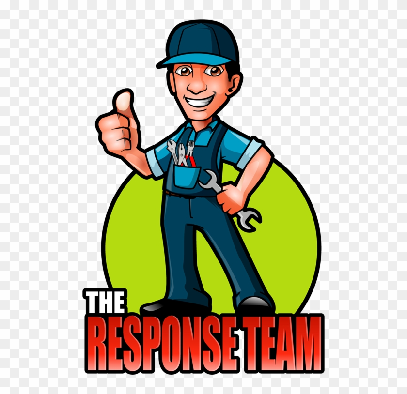 A Professional Handyman And Repair Service - Cartoon Clipart