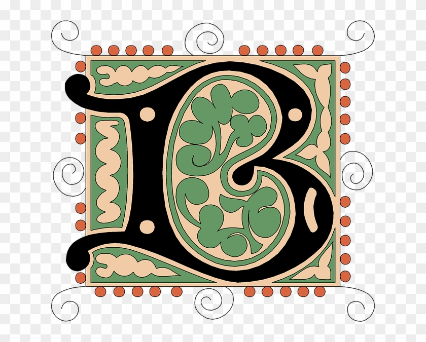 B, Alphabet, Vintage, Letter, Old, Antique, Calligraphy - Vintage Letter S Png Clipart