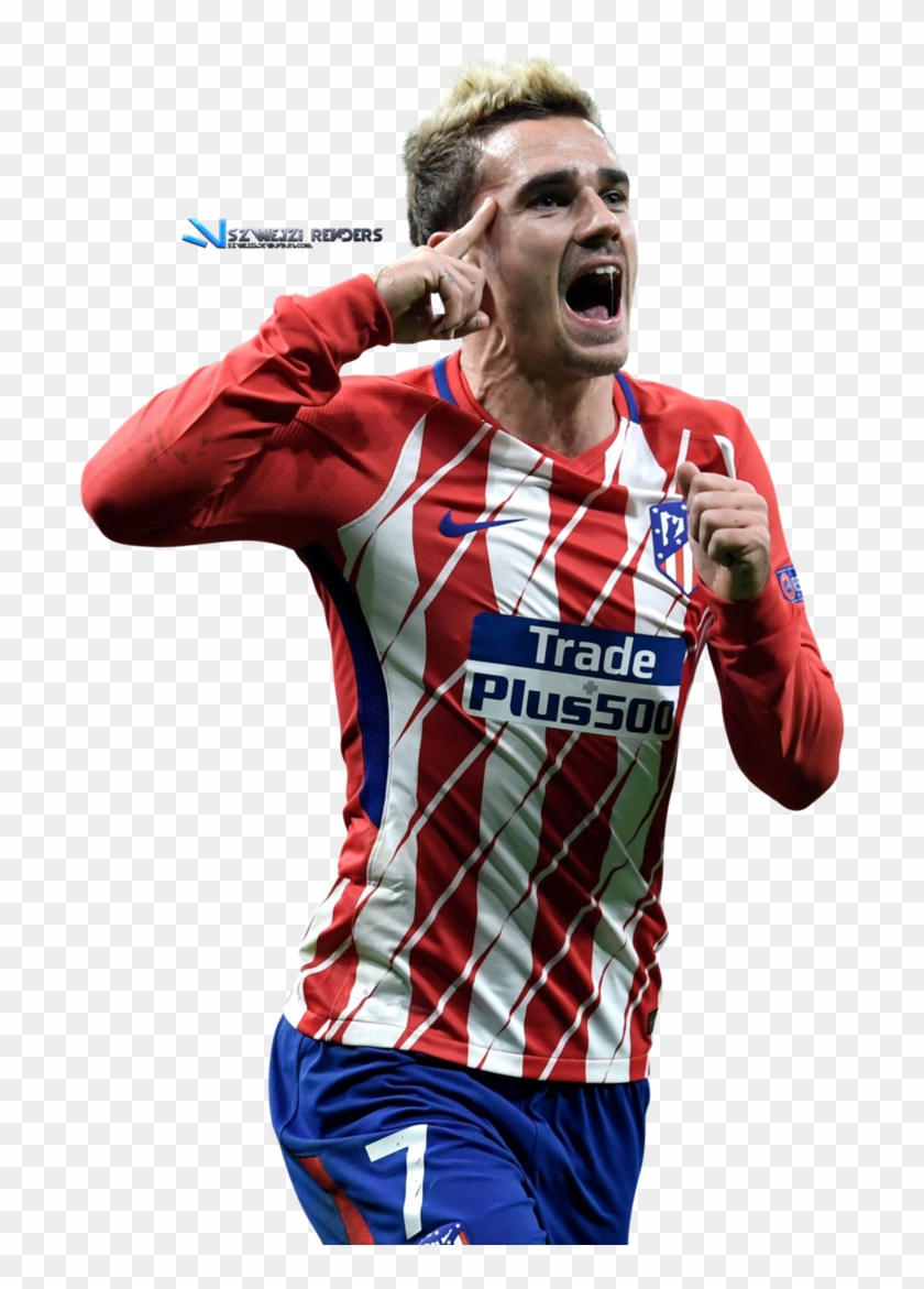 Antoine Griezmann, Atlético Madrid, France National - Griezmann Png Clipart #5753265