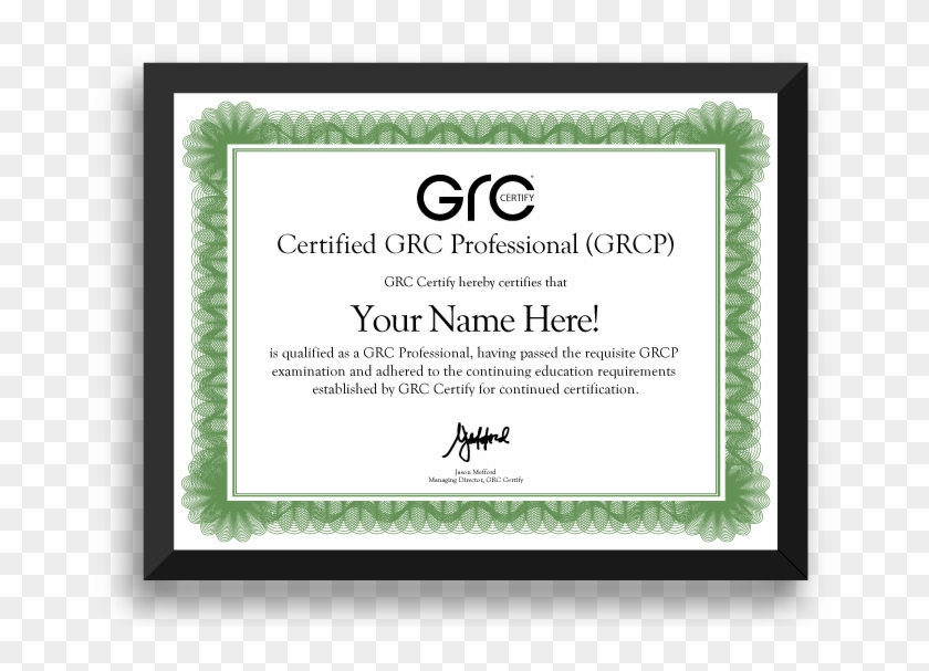 Image Result For Grc Certification - Certificate Border Clipart #5753319