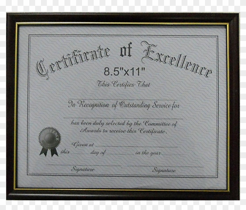 42005 - Picture Frame Clipart #5753634