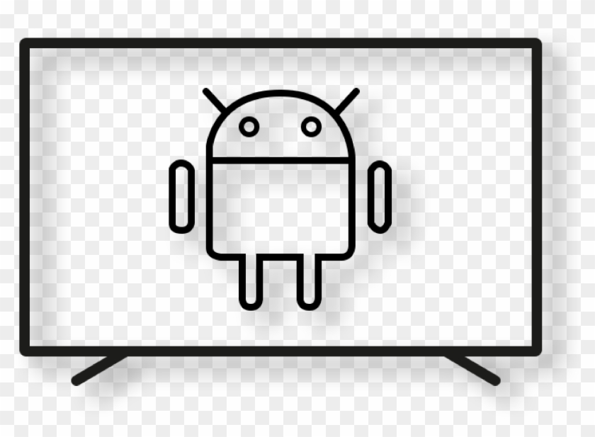 Android Tv - Elars Led Tv Clipart #5753671
