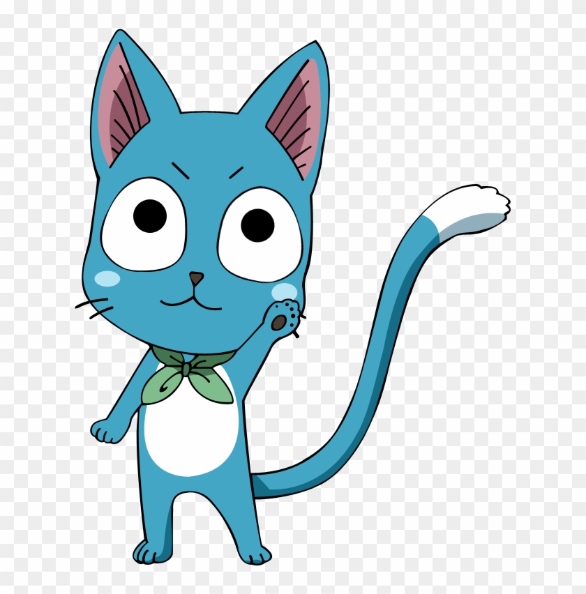 Render ~ Happy / Fairy Tail - Fairy Tail Happy Exceed Clipart