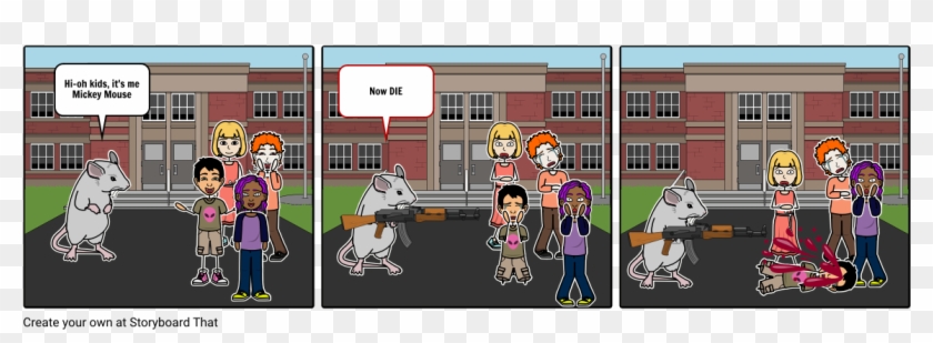 Micky Mouse - Cartoon Clipart #5753801