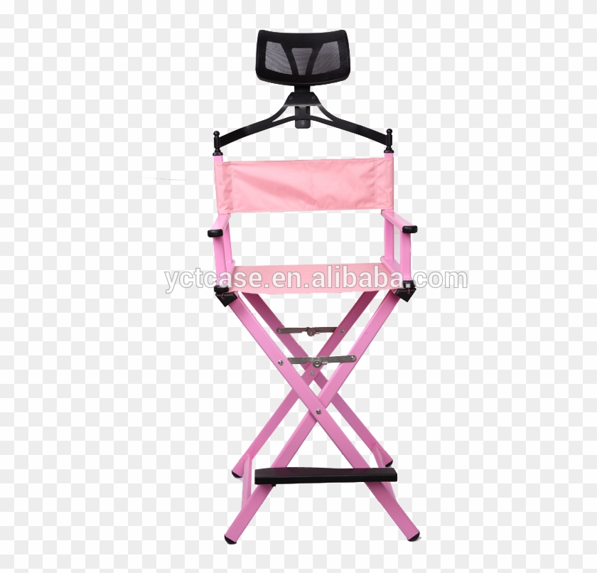 Aluminum Makeup Chair Director Chair With Headrest - كرسي ميك اب ارتست Clipart #5754097