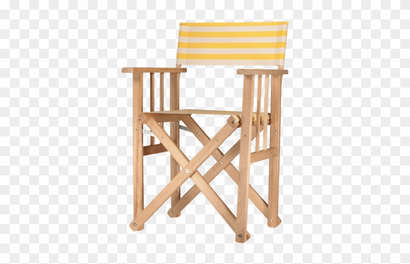 Yellow Director Chair Lido - Folding Chair Clipart #5754428