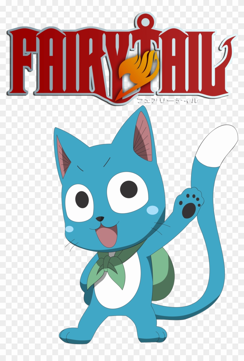 Fairy Tail Happy Transparent - Anime Fairy Tail Happy Clipart #5754610