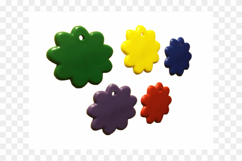 Flower Shape Primary Mix [ 8-gram Weights ] - Toy Clipart