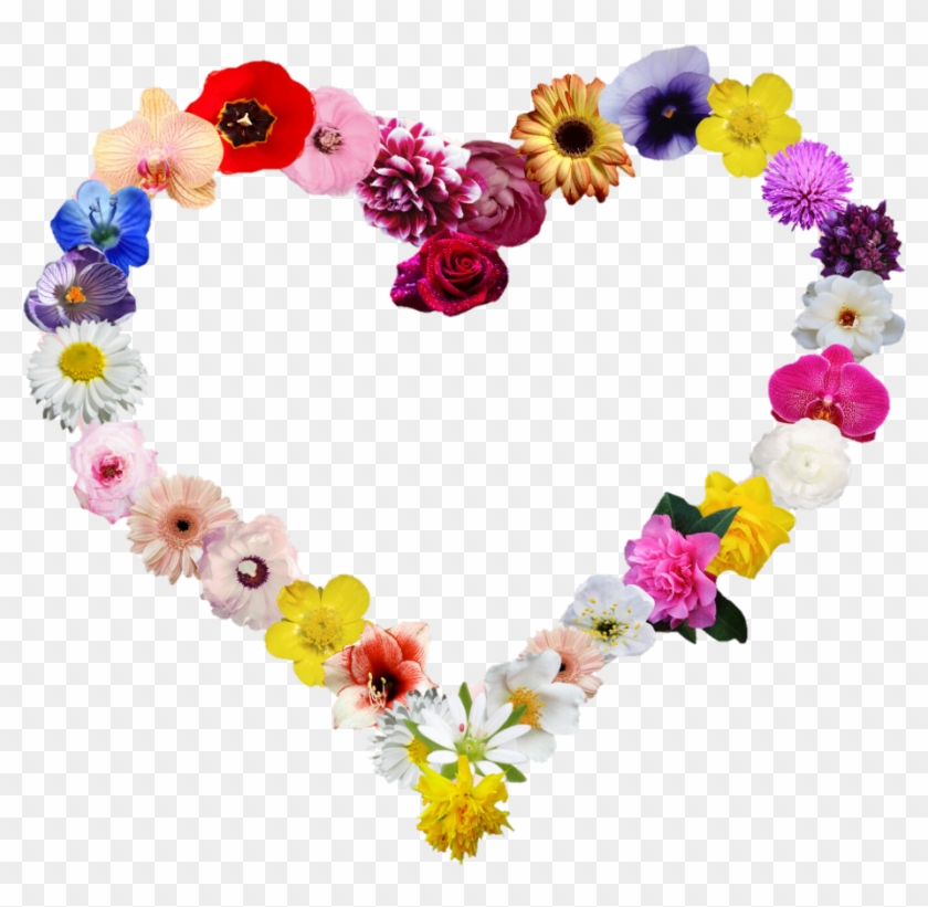 #heartshapes #heart #flowers #shape - Comment Bien Bander Clipart #5754895