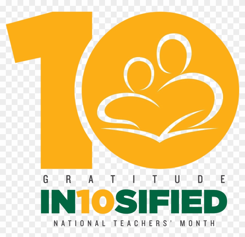 Celebrate The Joys Of Reading And The Knowledge Each - National Teachers Month 2018 Clipart #5755111