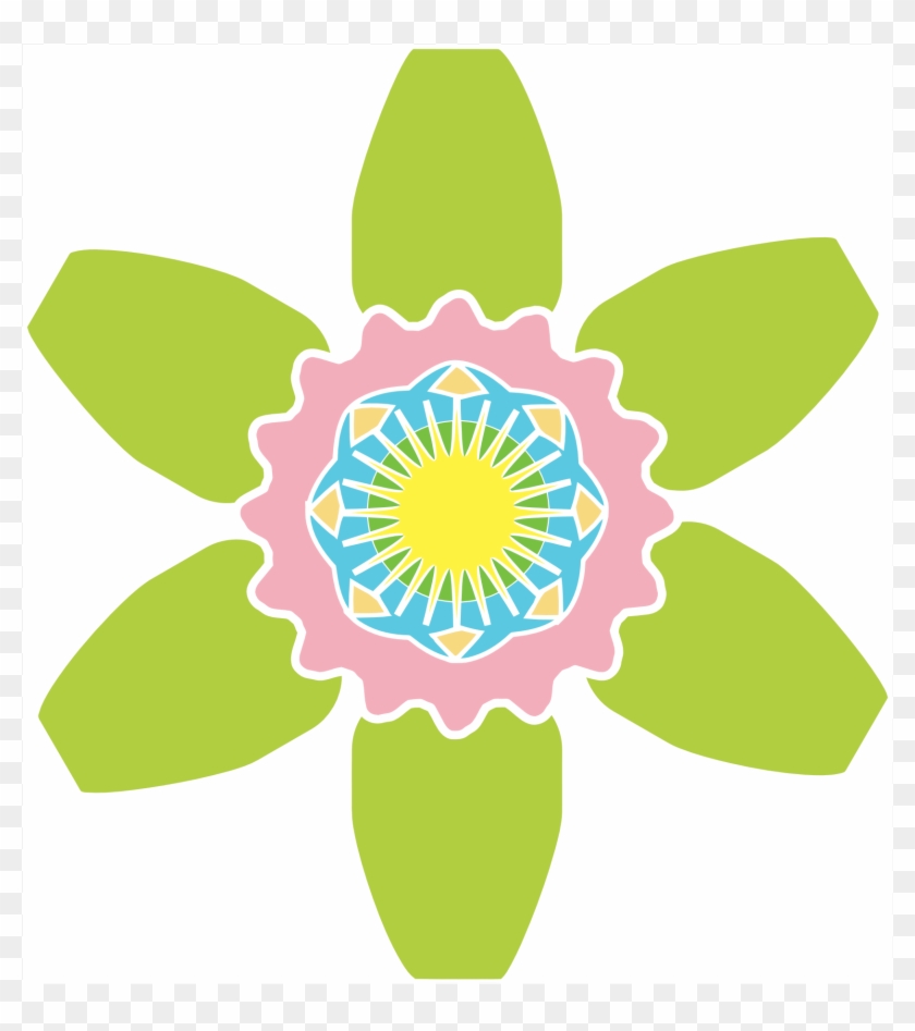 Tikigiki Abstract Element 28 Flower 1979px 271 - Clip Art - Png Download