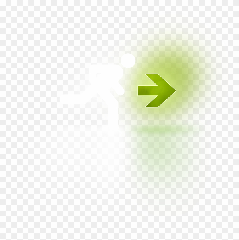 The Energy Efficient Led Based Emergency Exit Lights - Sign Clipart #5755331