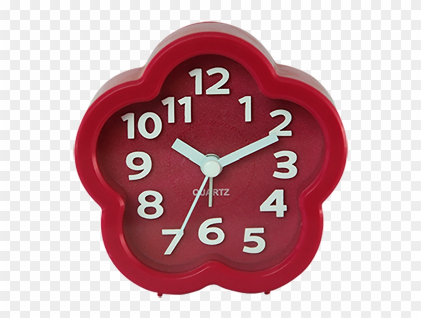 China Flower Alarm Clock, China Flower Alarm Clock - Reloj Despertador Azul Clipart #5755335