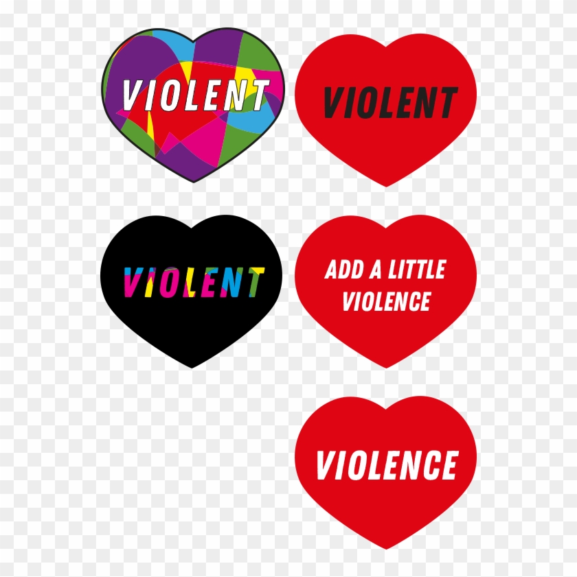 My Violent Heart Tshirts For Society6 - Heart Clipart #5755566