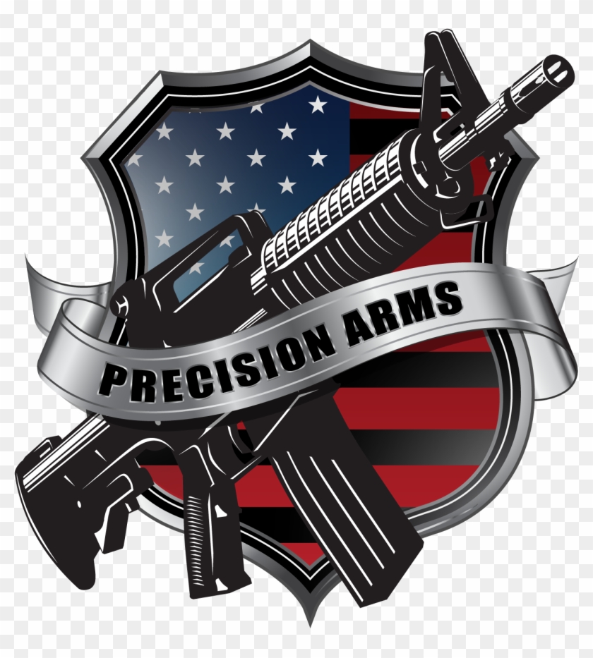 Precision Arms Of Indiana - Graphic Design Clipart #5755569