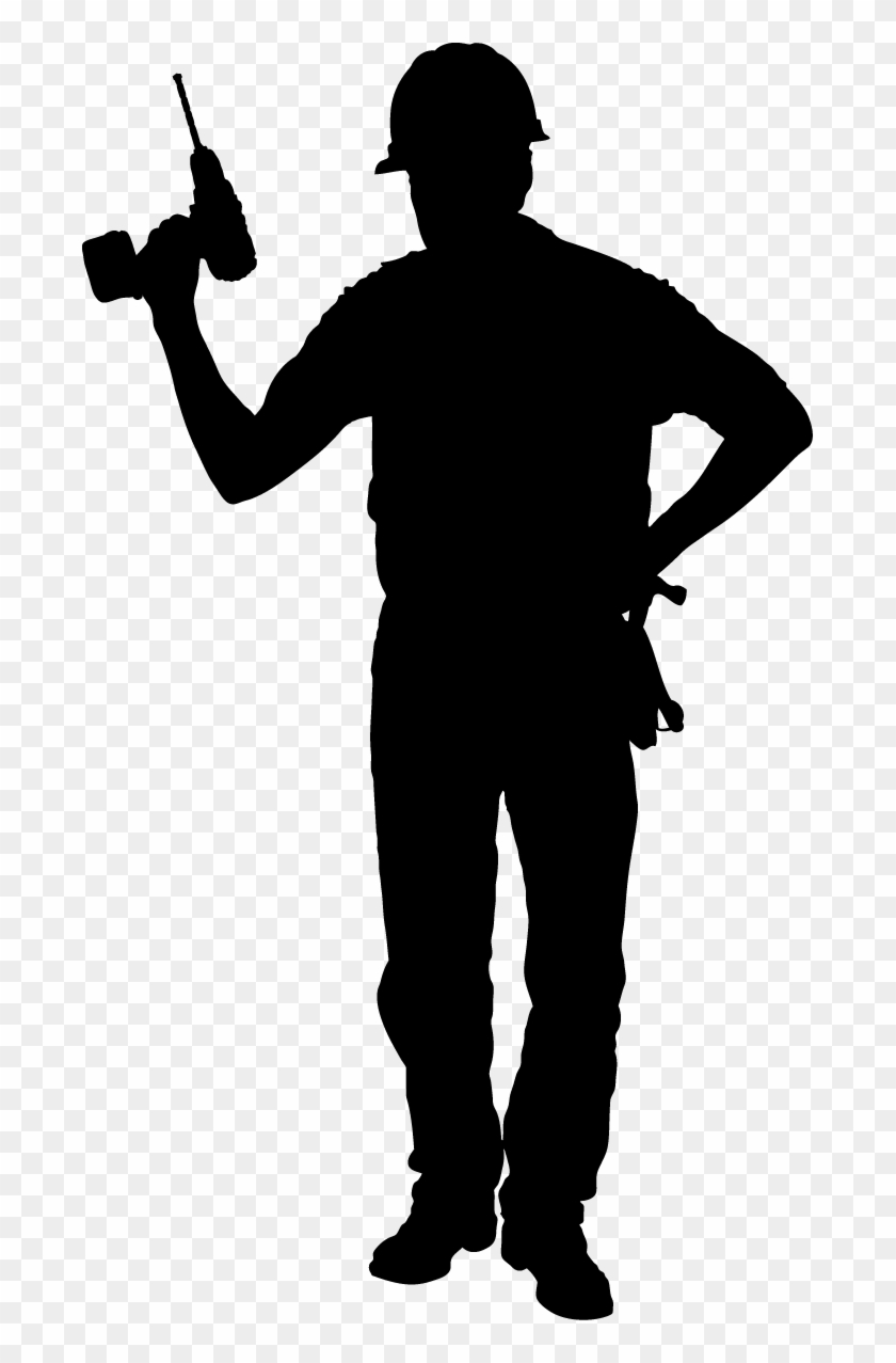 Peasant Clipart Silhouette - Png Download