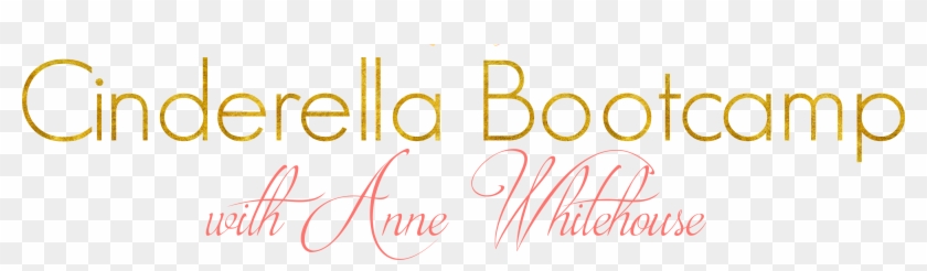 Cinderella Bootcamp - Calligraphy Clipart #5755761