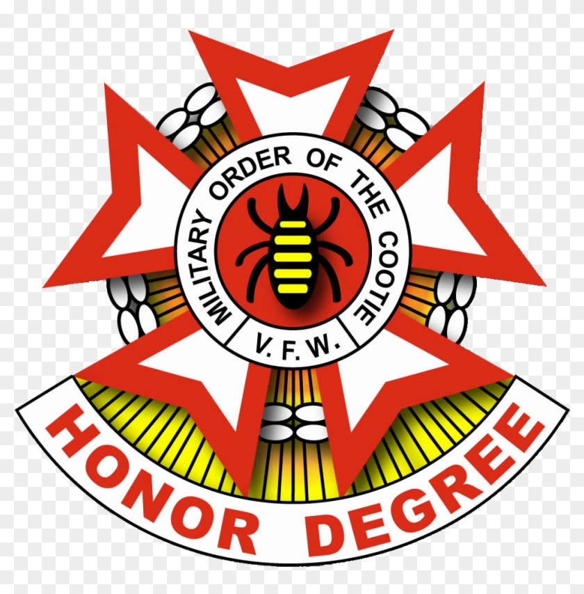 Military Order Of The Cootie, Honor Degree Of The Vfw - Military Order Of The Cootie Clipart #5756043
