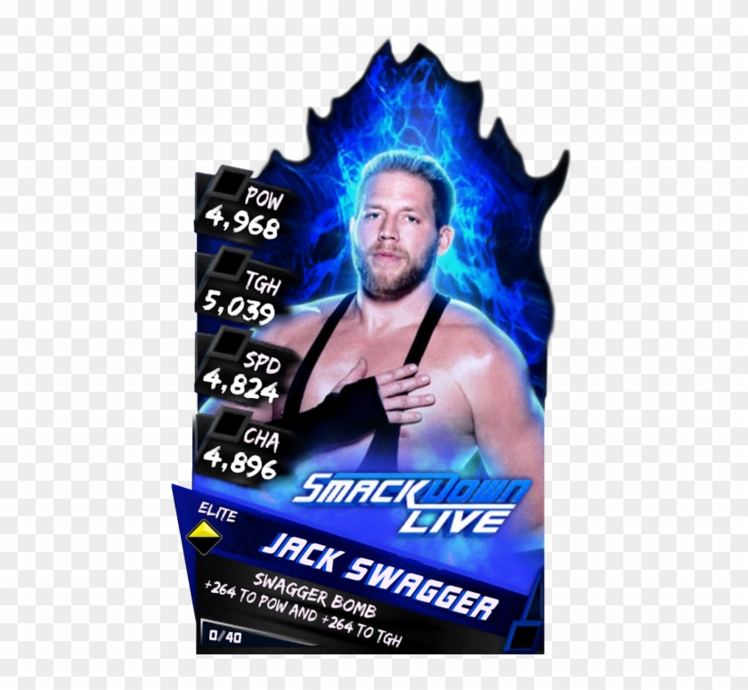 Uncommon Supercard Jackswagger Uncommon Fusion 6328 - Wwe Supercard Nikki Bella Elite Clipart #5756770