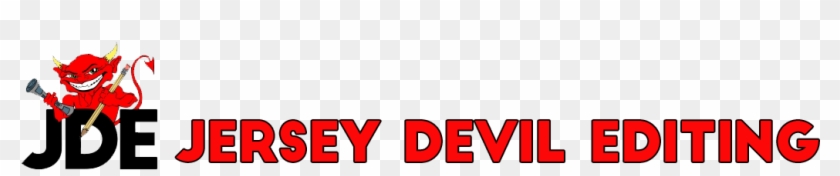 Jersey Devil Editing Logo - Graphics Clipart #5757365