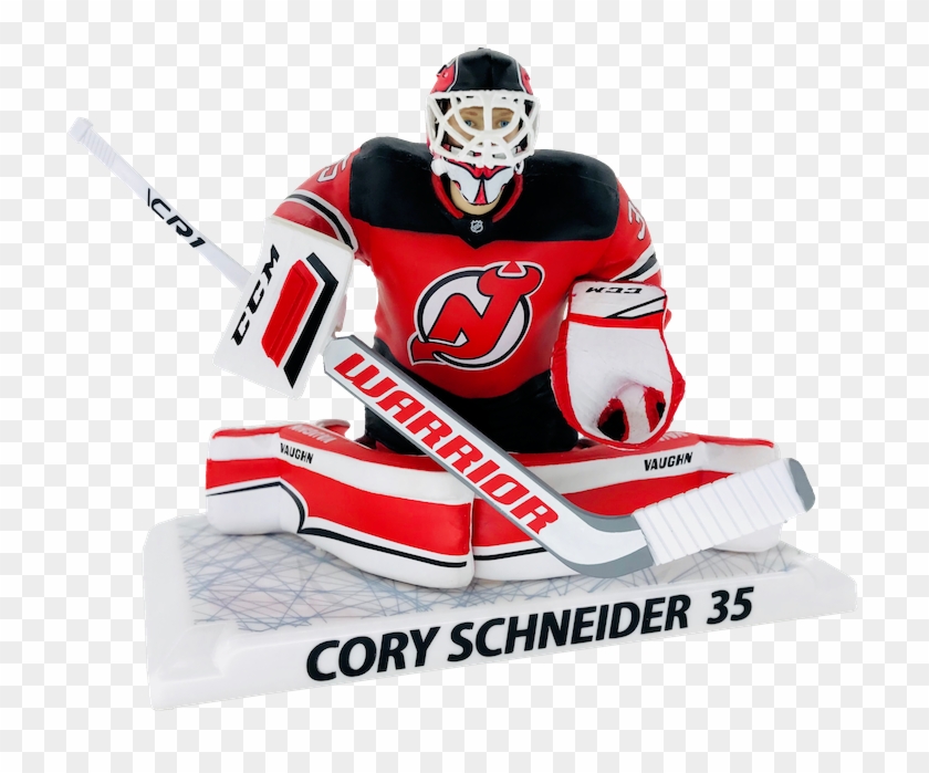 Schneider New Jersey Devils Front - National Hockey League Clipart