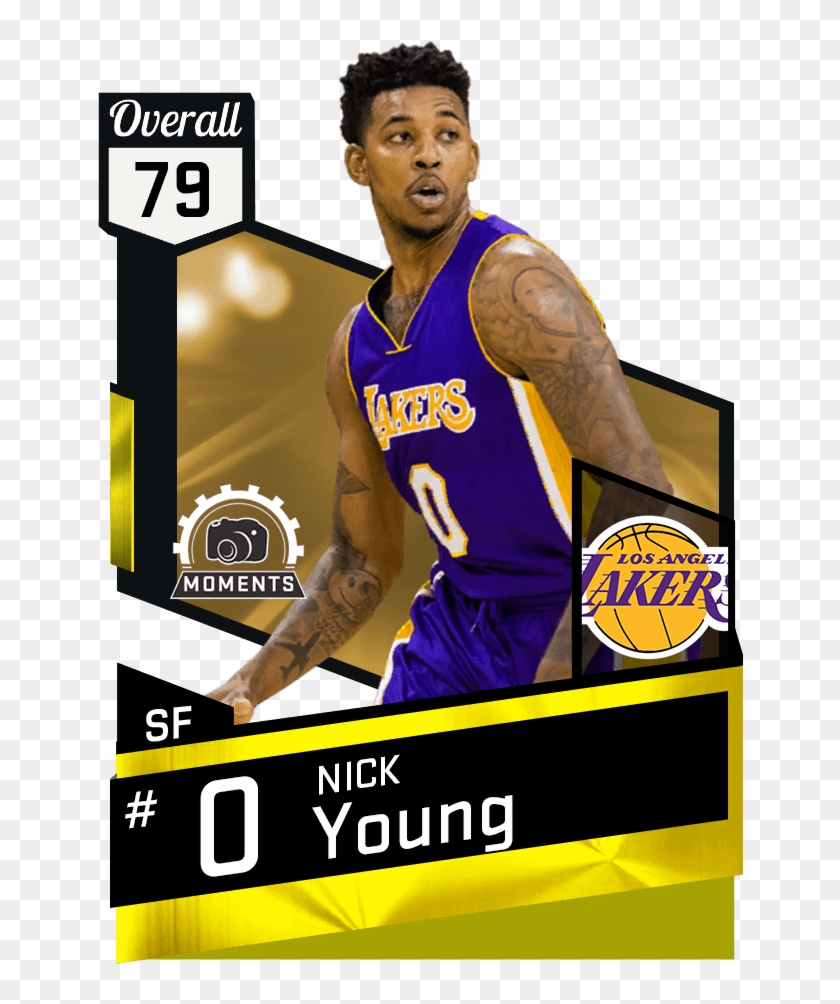 Nick Young - Nate Archibald Nba 2k17 Clipart #5757974