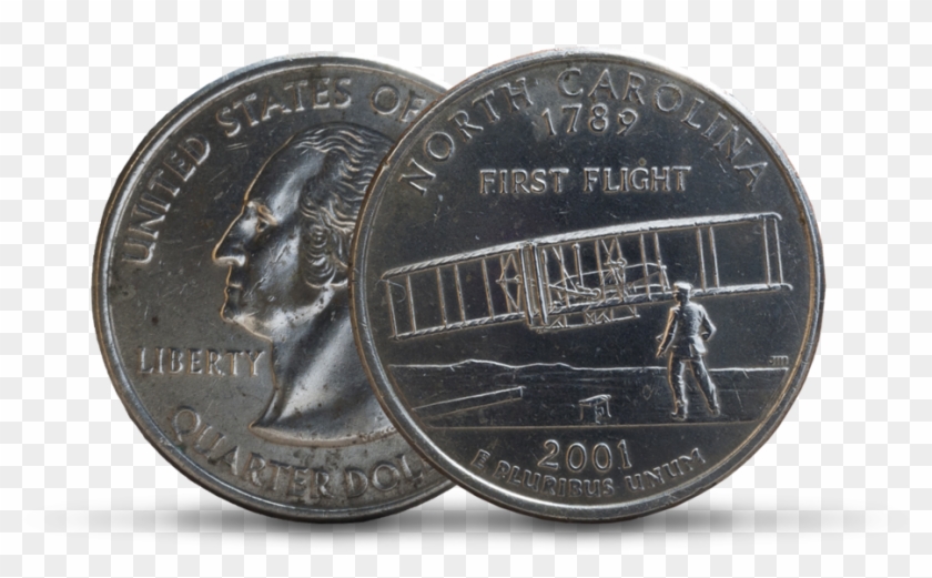 Flying Money Png - Quarter Clipart #5758345