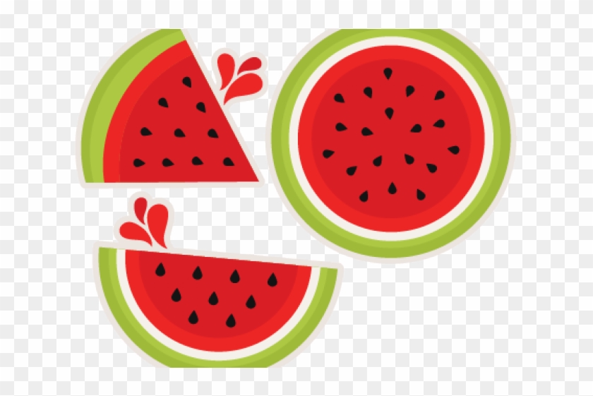 Watermelon Clipart Cute - Clip Art - Png Download
