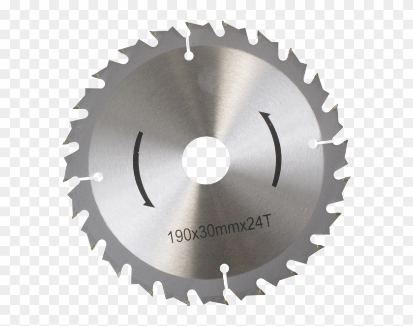 190mm Hm Woodworking Tungsten Carbide Tipped Saw Blade - Circular Saw Cutting 4 Wood Clipart #5758573